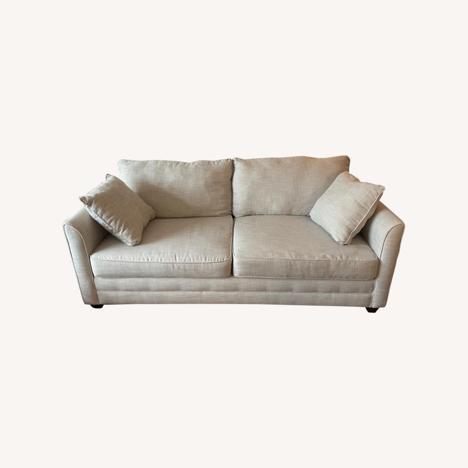 Joss & Main Beige Sleeper Sofa AptDeco