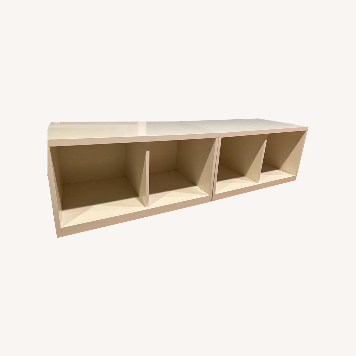 Pottery Barn Storage Benches - image-0
