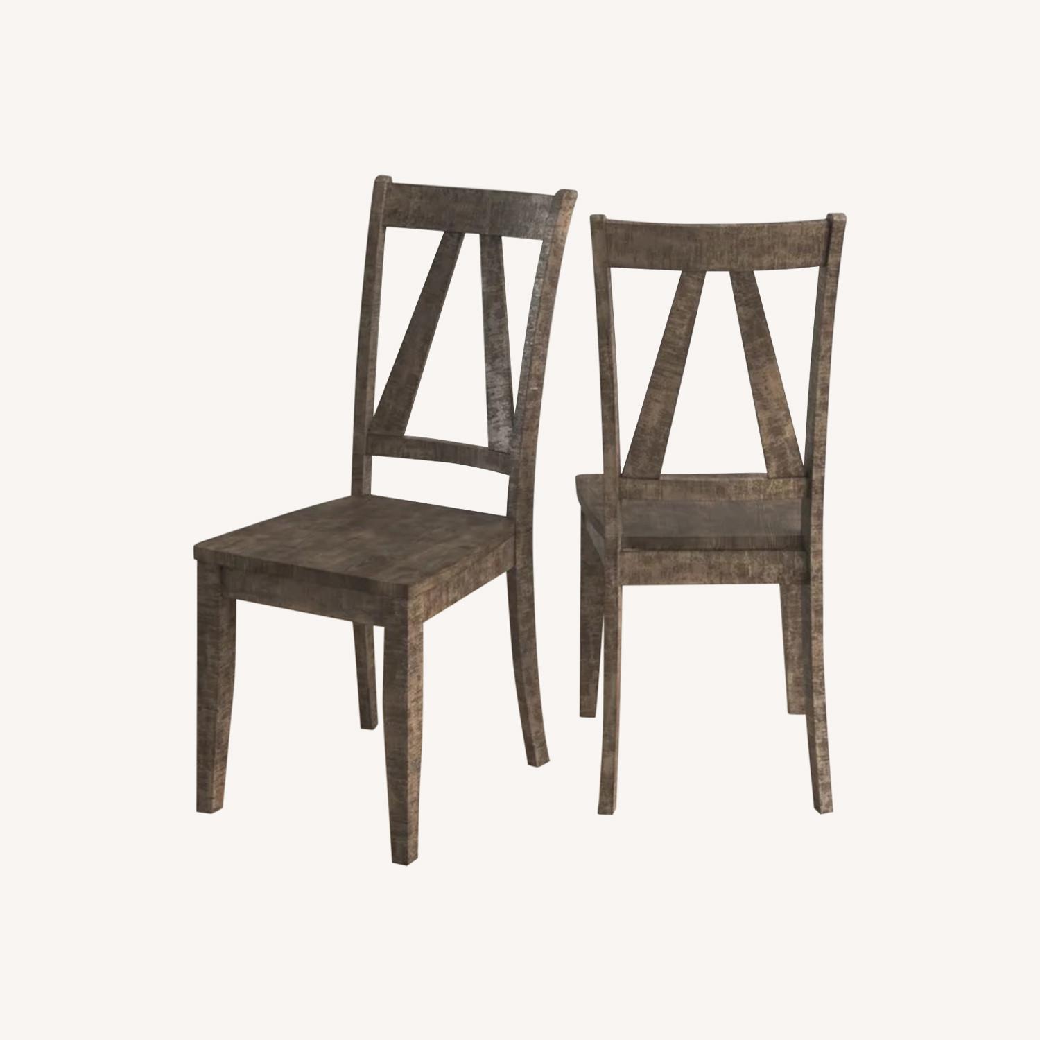 Wayfair Wooden Dining Chairs (Set of 4) AptDeco