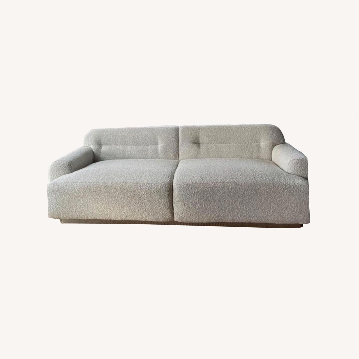 CB2 Boucle Logan Sofa - image-0