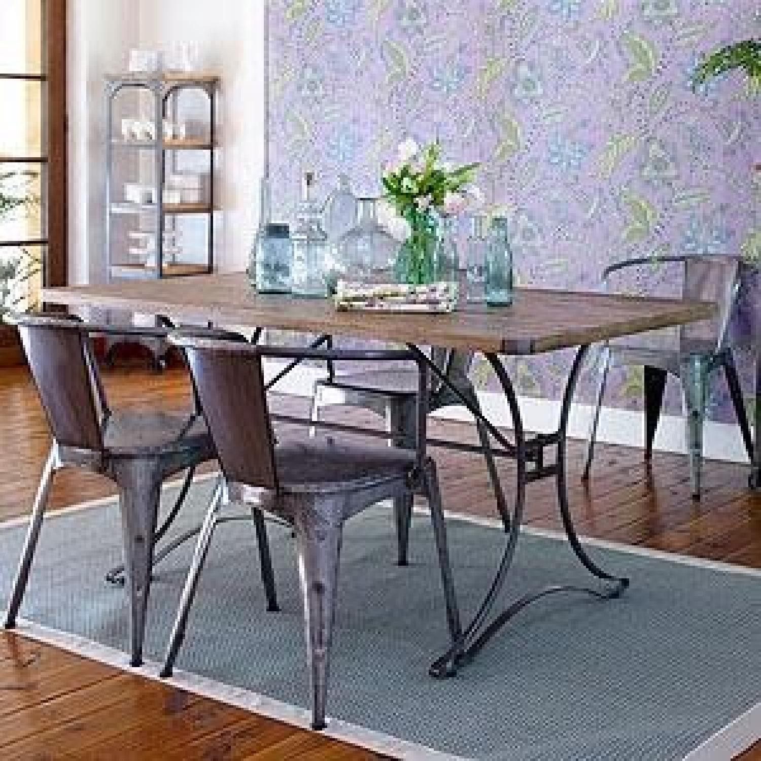 Rustic Rectangular Straw Table Jackson Rustic Wood Rectangular Table - AptDeco