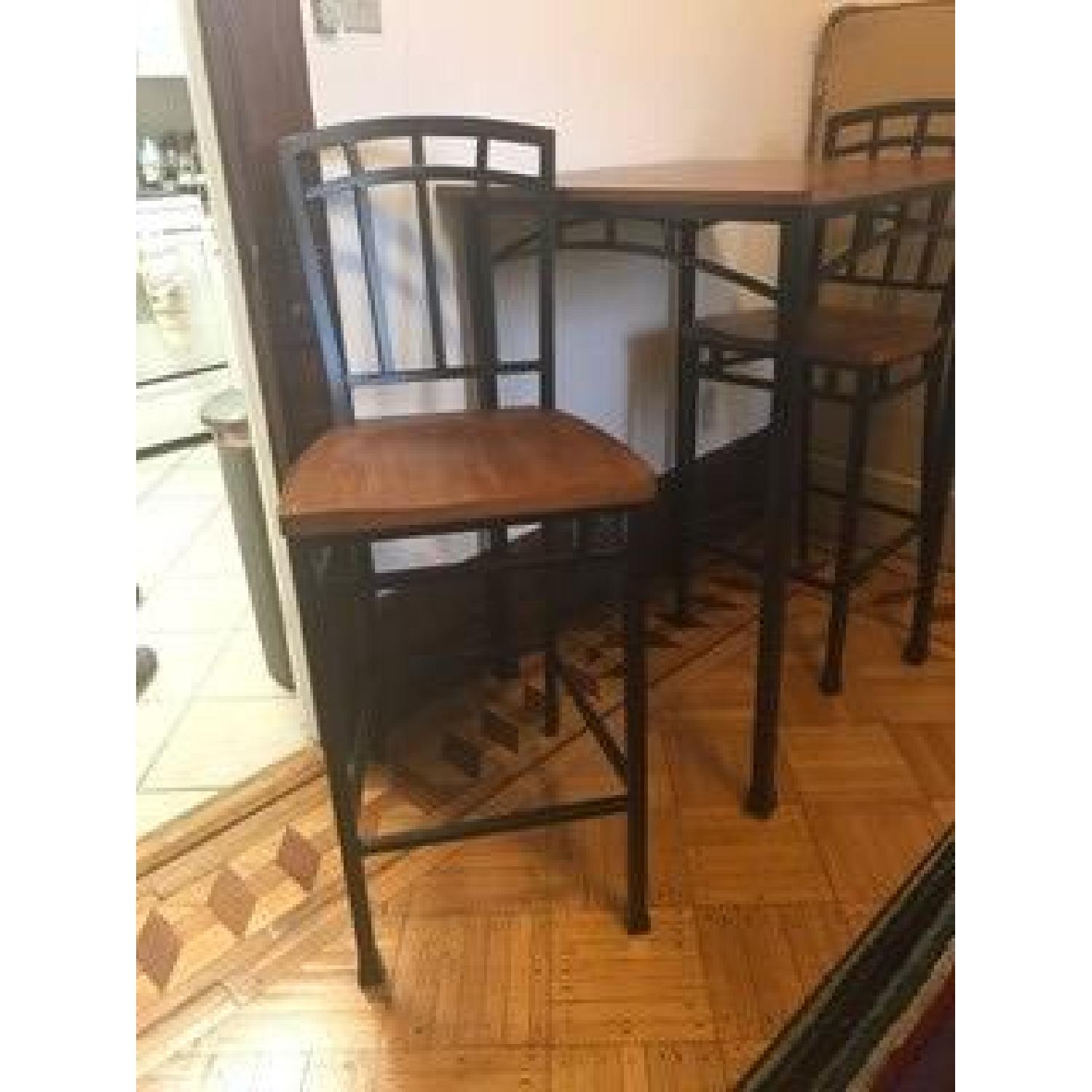 Modern Craftsman Bistro Table w/ 2 Chairs - image-2