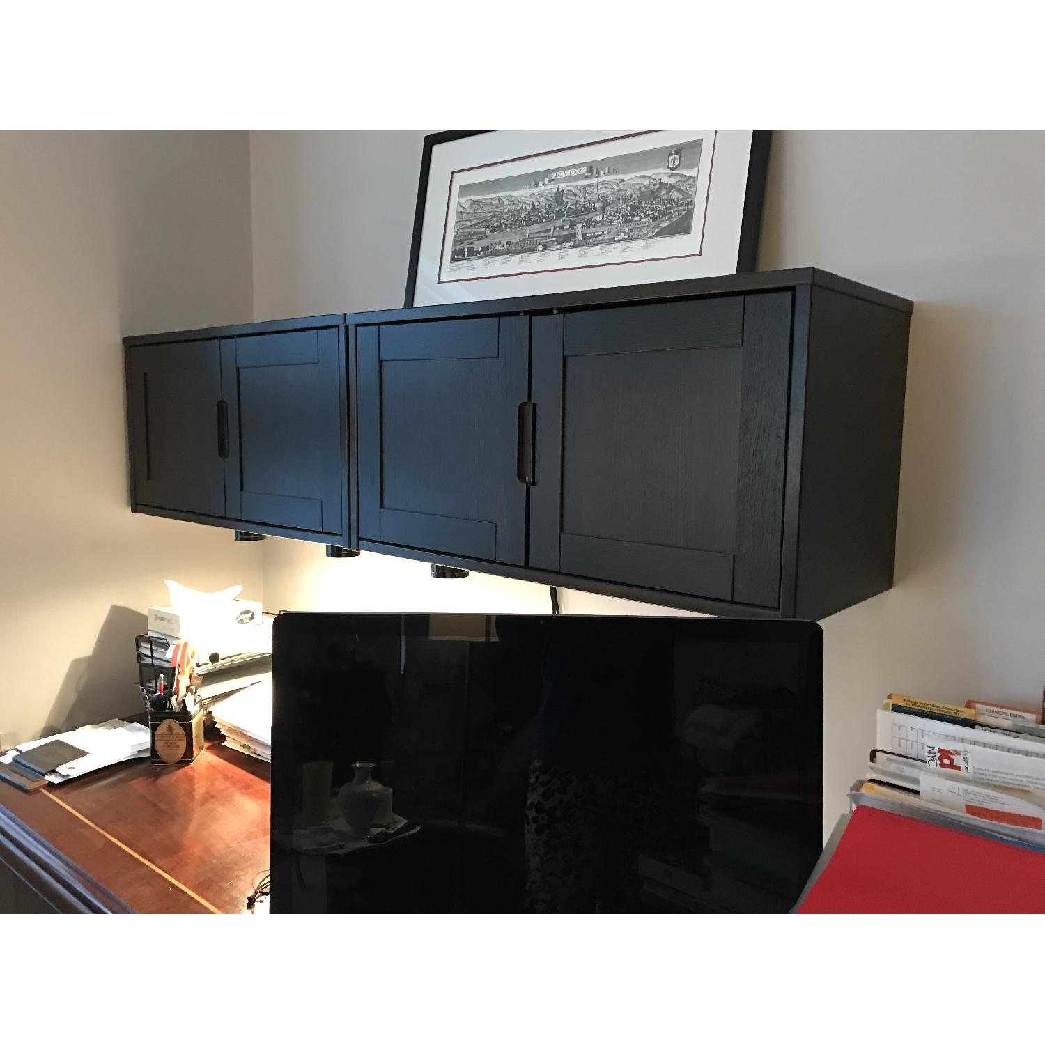 Ikea Horizontal Wall Cabinets w/ Doors - image-2