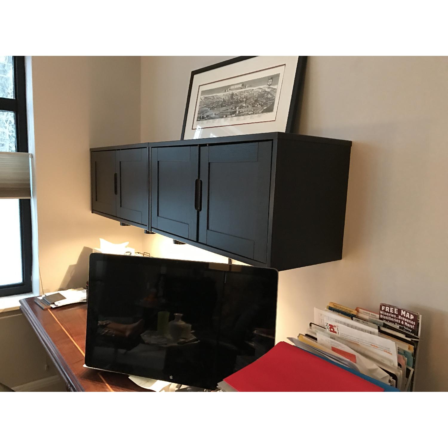 Ikea Horizontal Wall Cabinets w/ Doors - image-6