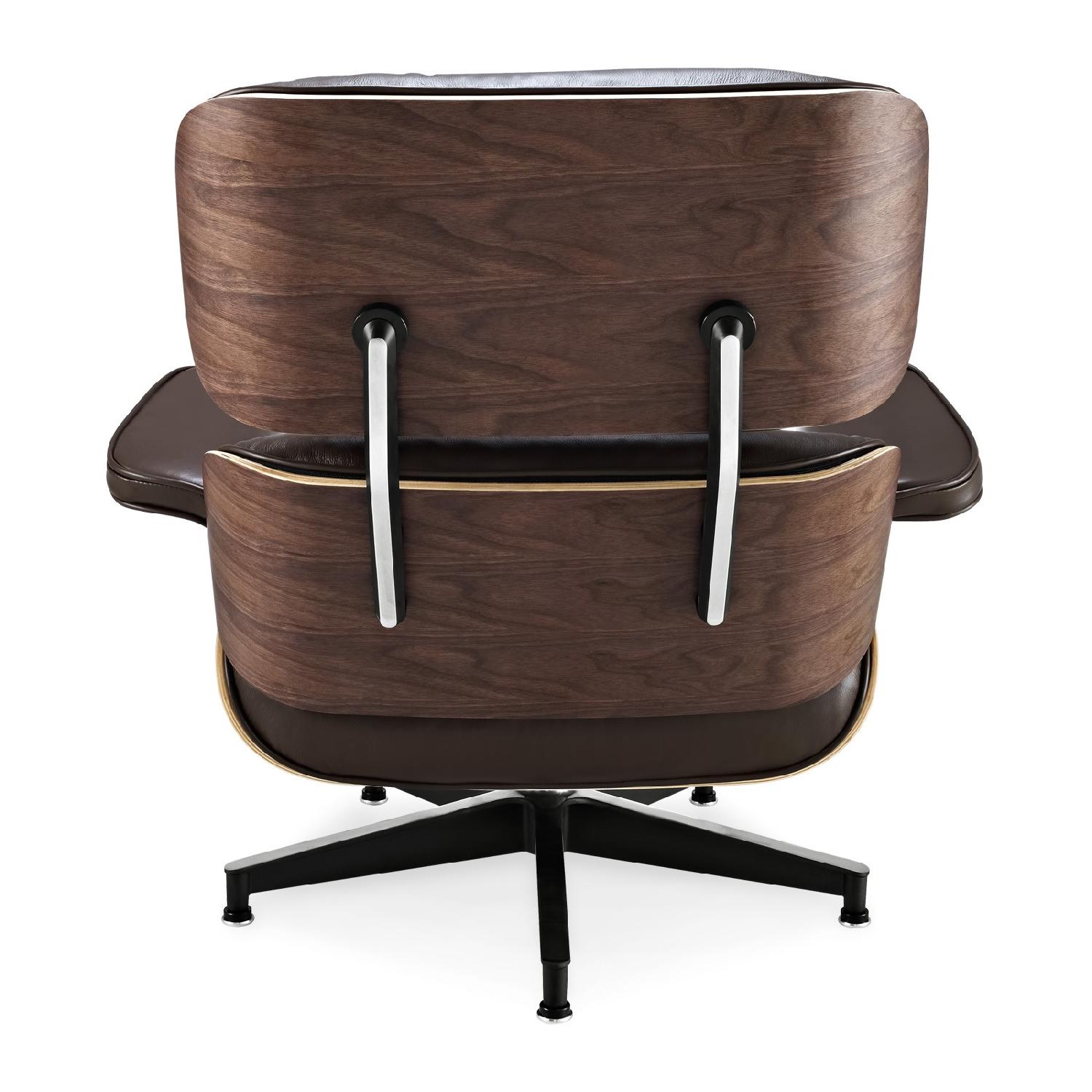 Eames Lounge Chair Replica in Brown - image-4