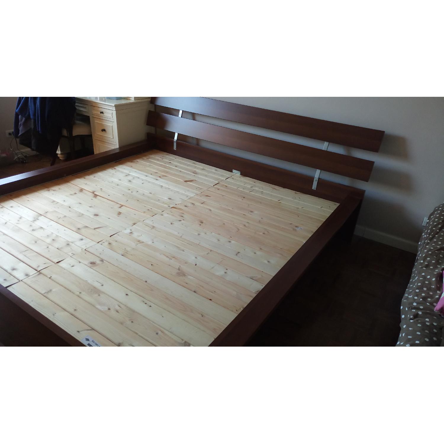 Ikea King Size Bed frame - image-2