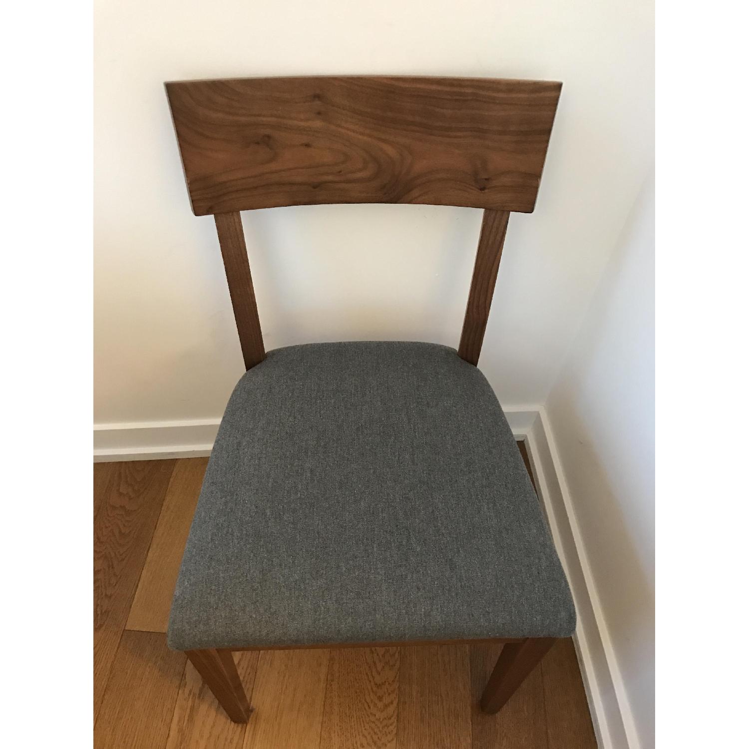 Room & Board Adams Extension Dining Table w/ 5 Doyle Upholstered Chairs - image-11