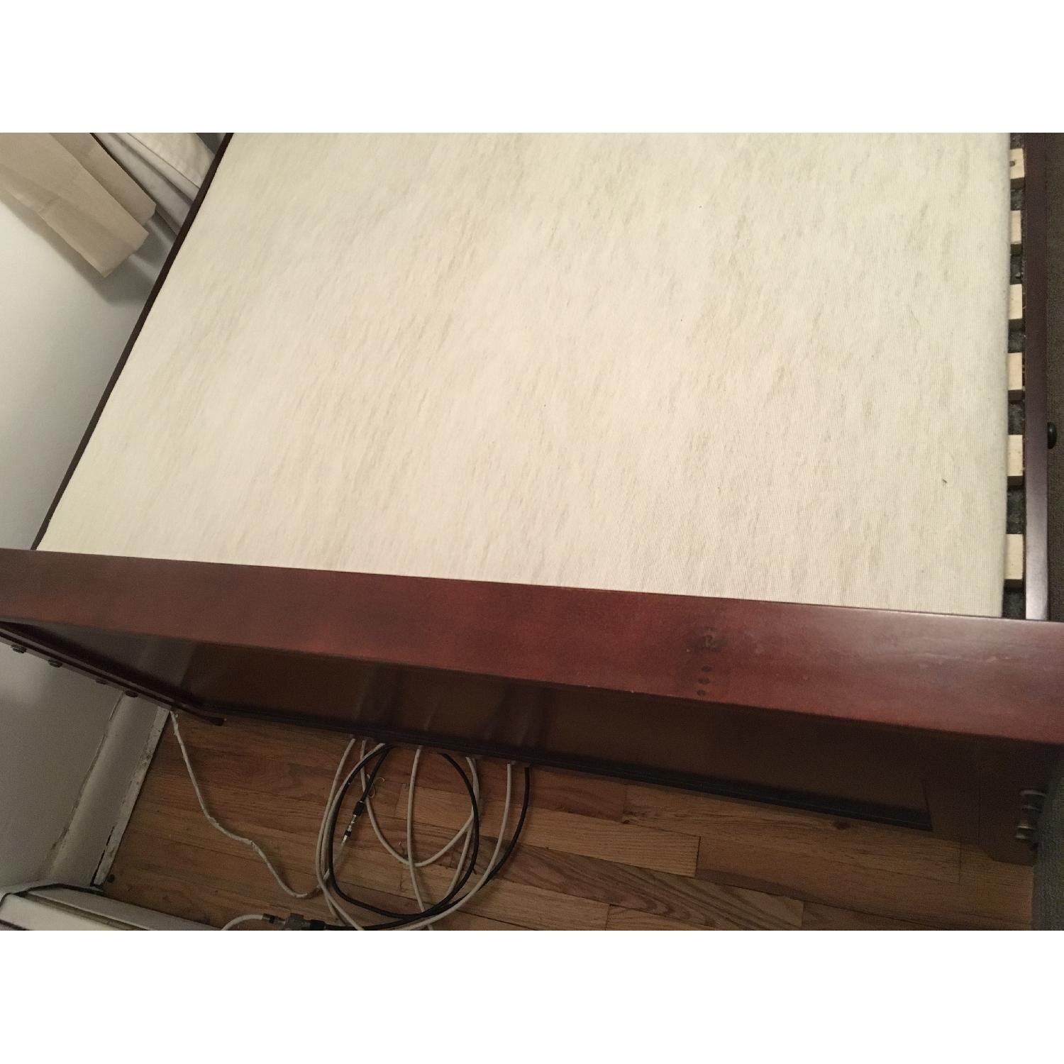 Raymour & Flanigan Full Size Bookcase Bed w/ Storage - image-4