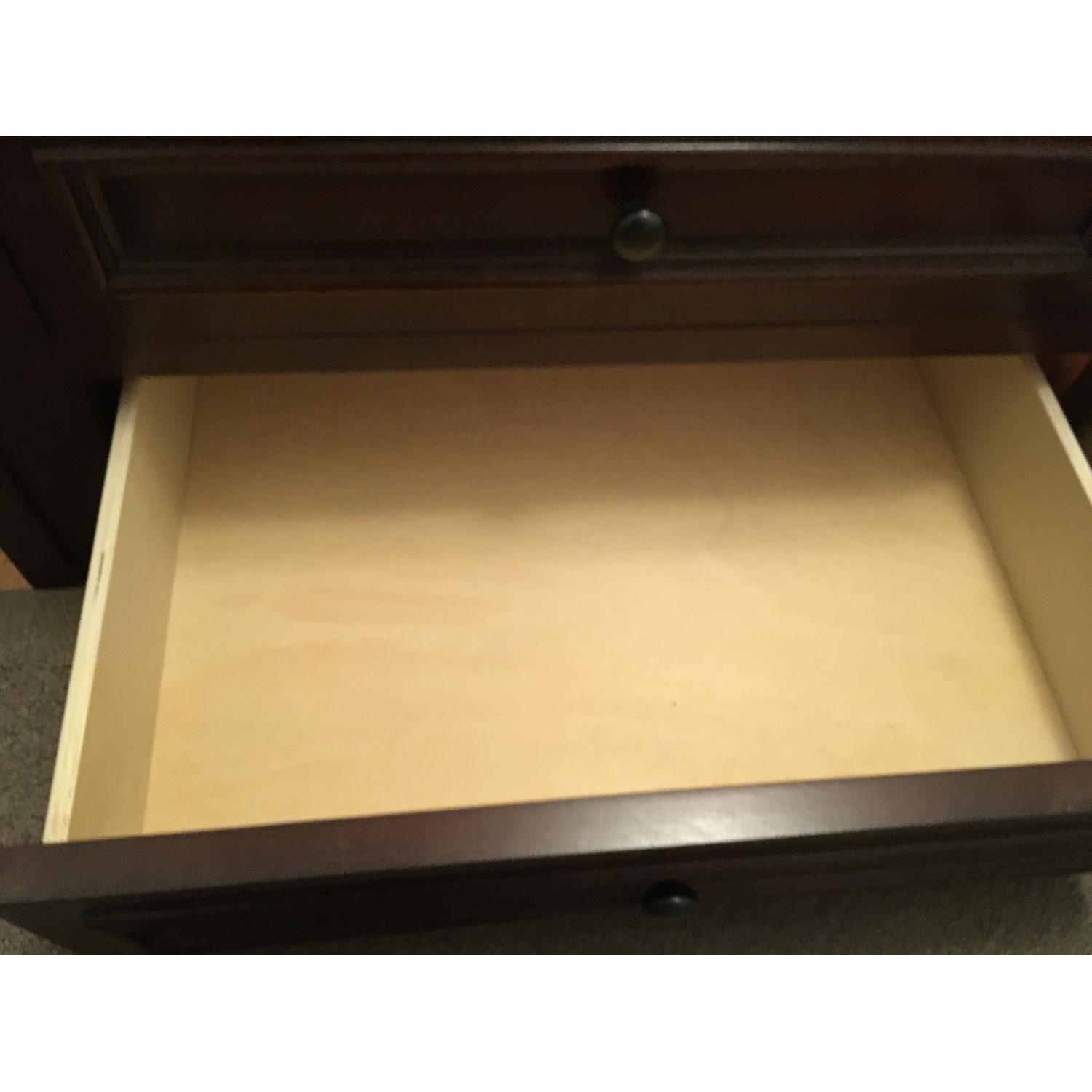 Raymour & Flanigan Full Size Bookcase Bed w/ Storage - image-11