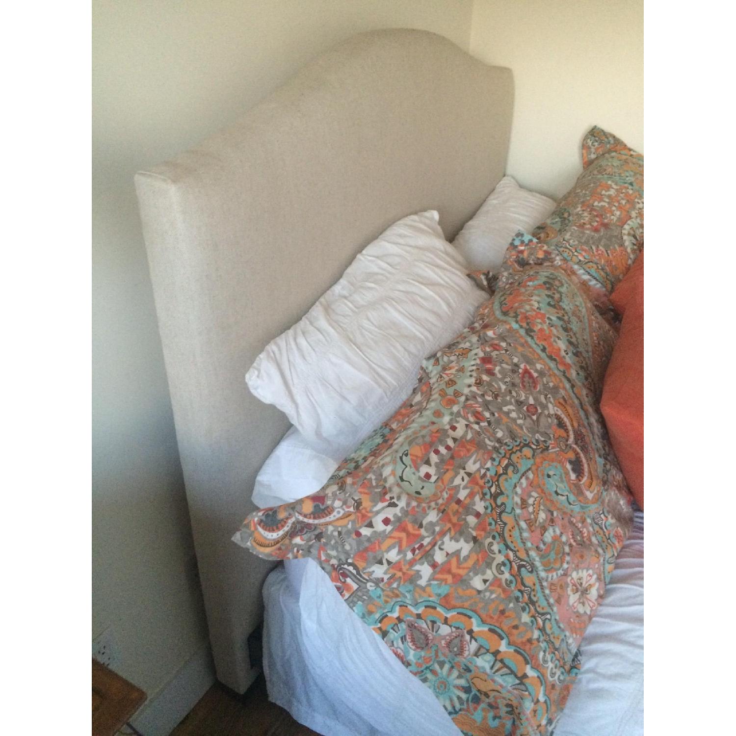 Pottery Barn Full Size Bed Frame w/ Headboard - image-2