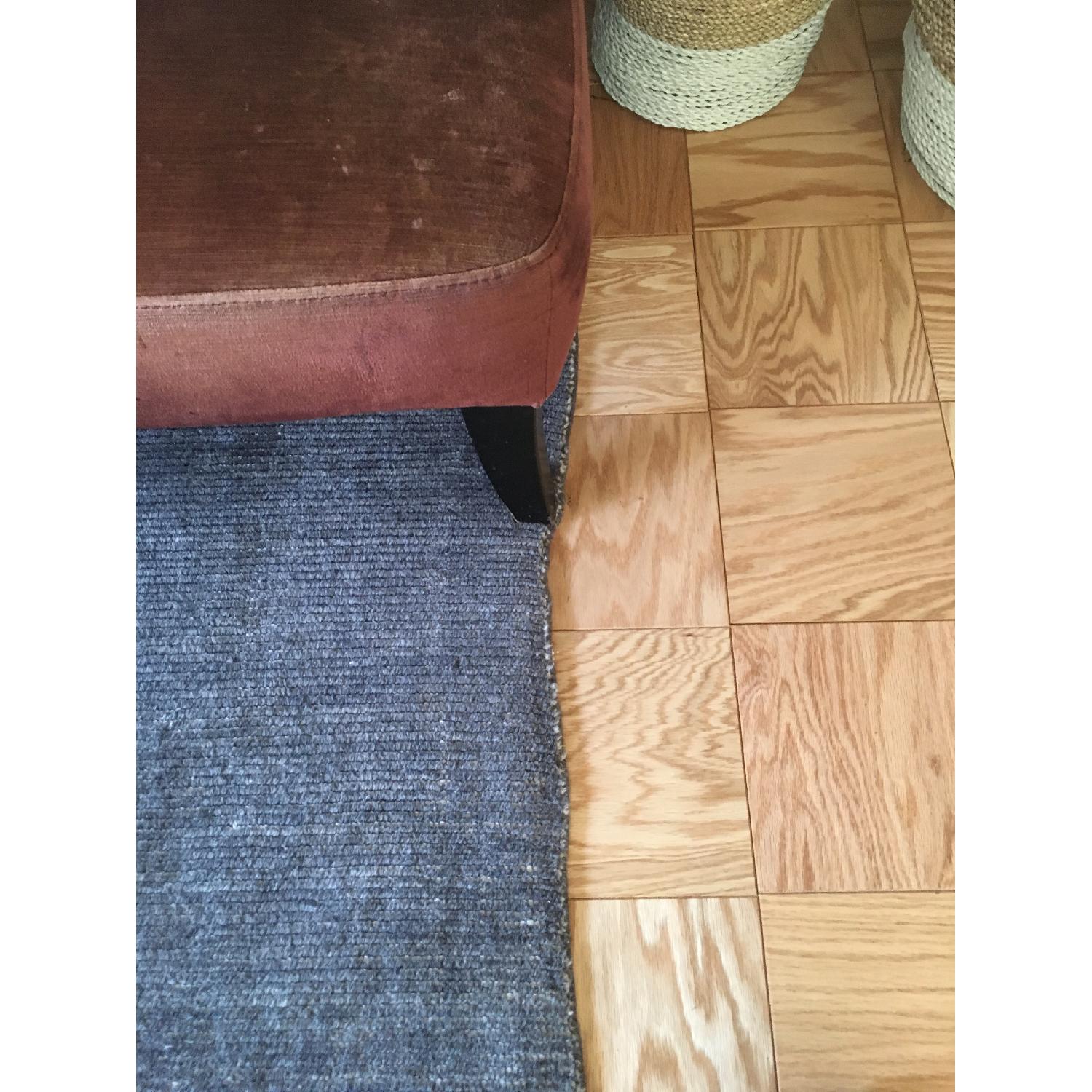 Restoration Hardware Distressed Wool Rug w/ Rug Pad - image-3