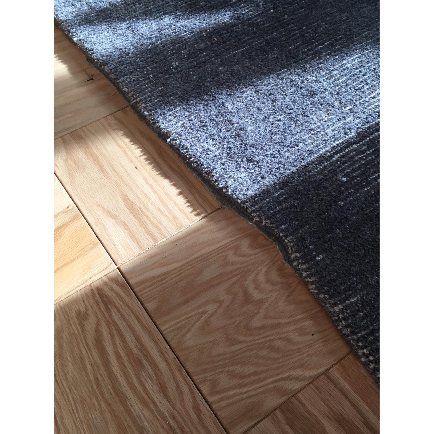 Restoration Hardware Distressed Wool Rug w/ Rug Pad - image-4