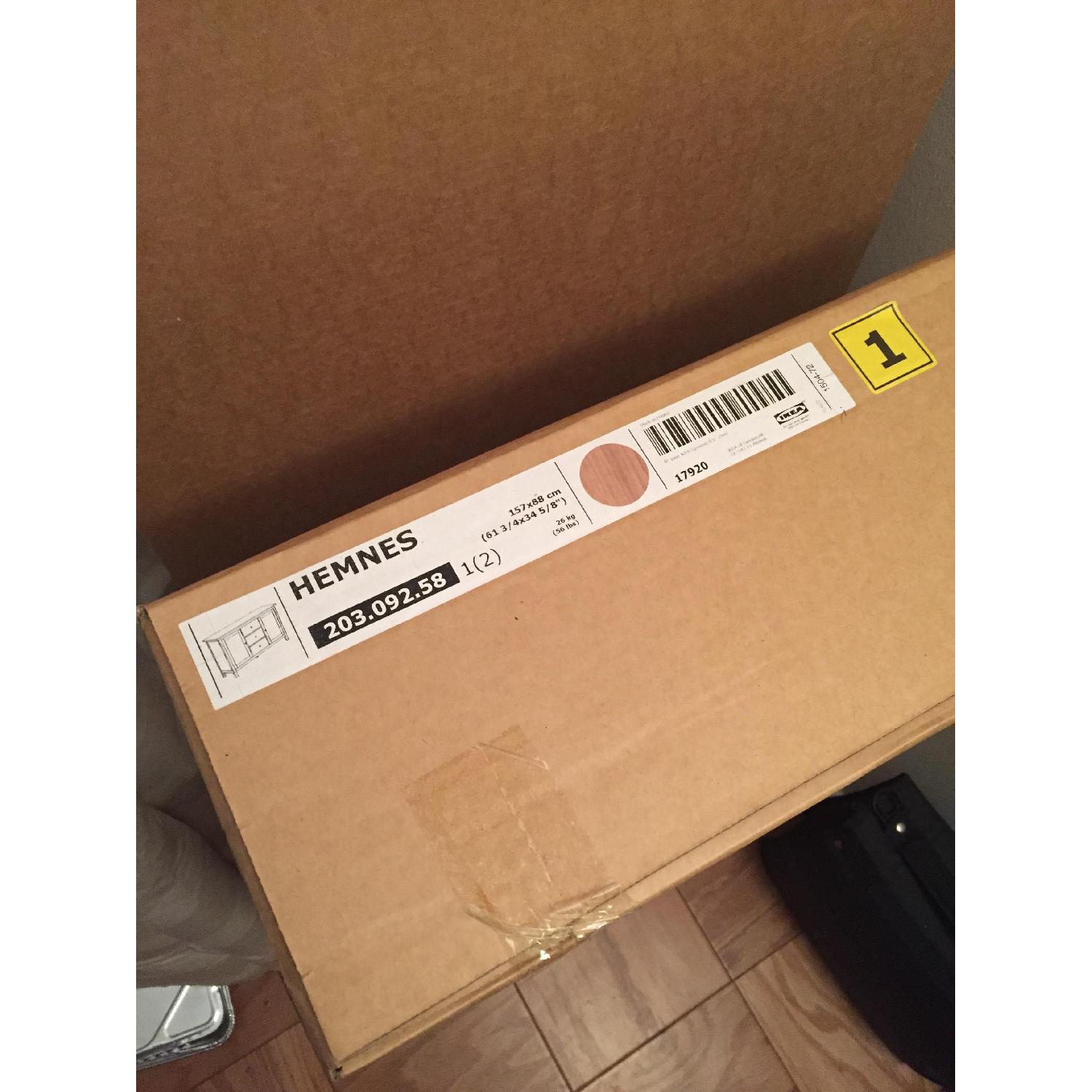 Ikea Hemnes Sideboard in Light Brown Finish - image-7