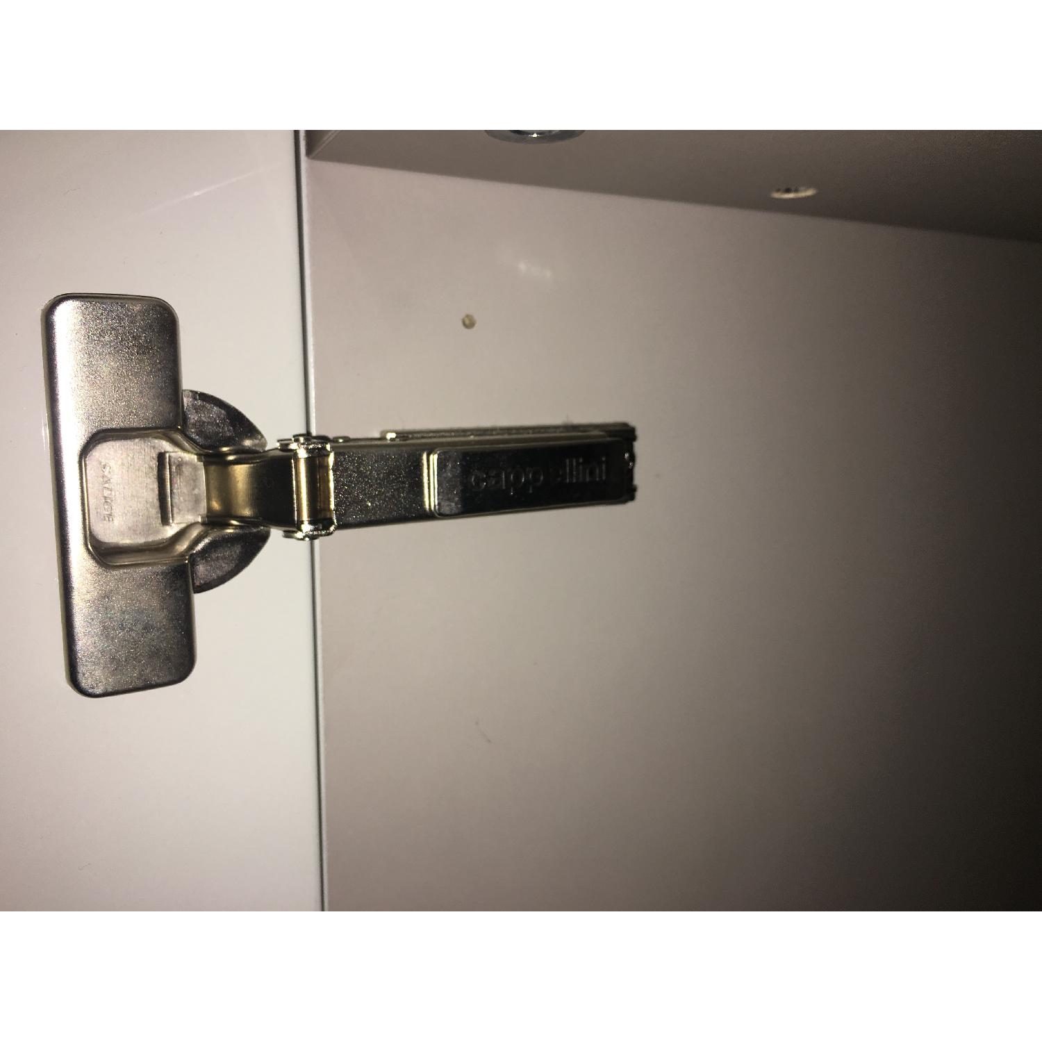 Cappellini Grey Lacquered High Sideboard - image-4