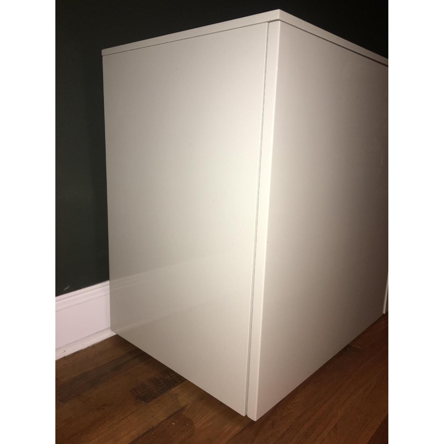 Cappellini Grey Lacquered High Sideboard - image-5