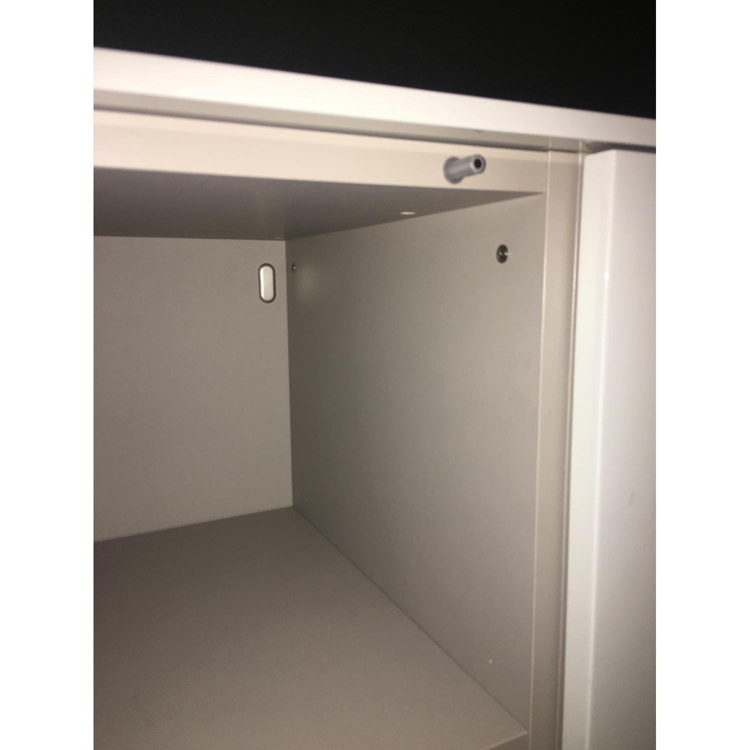 Cappellini Grey Lacquered High Sideboard - image-8