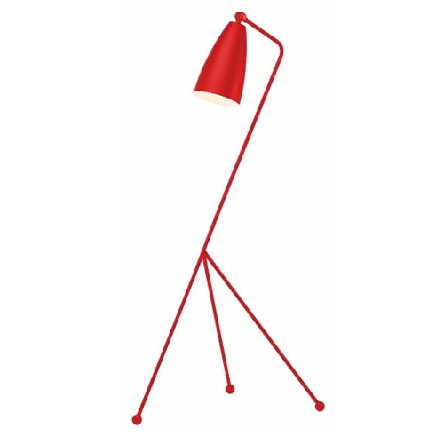 Red Lucille Floor Lamp - image-3