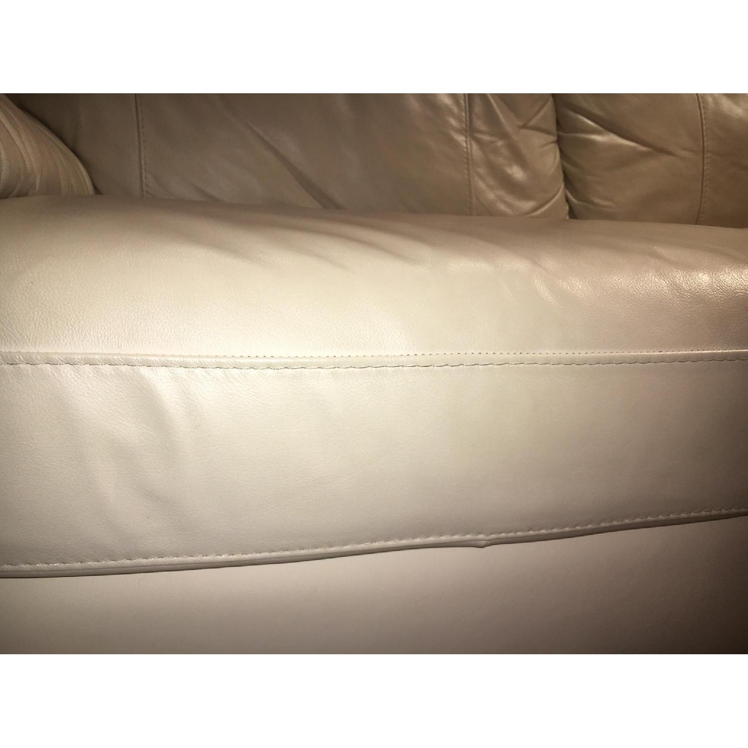 Ikea Vreta Leather Sectional Couch - image-8