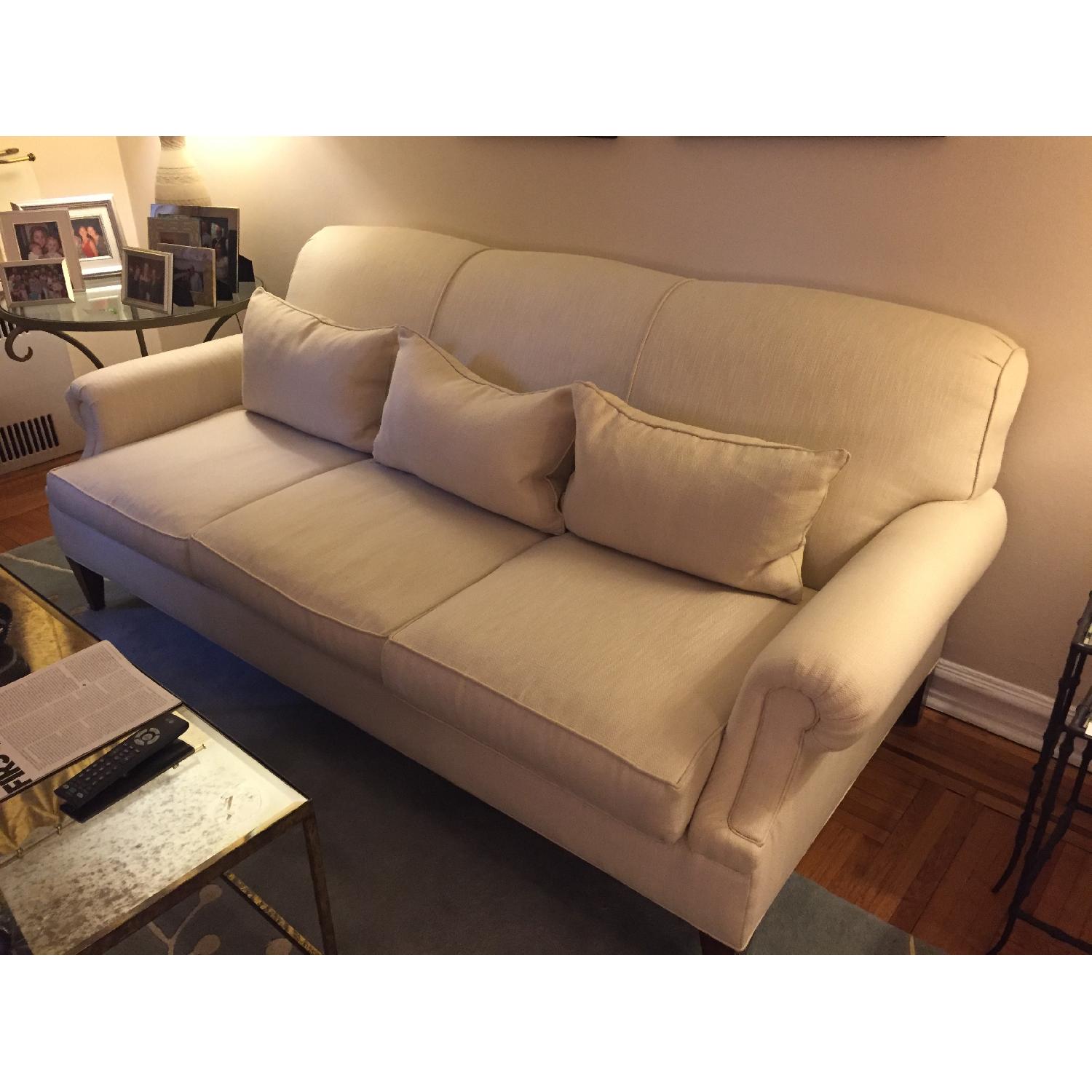Drexel Heritage White Couch - image-1