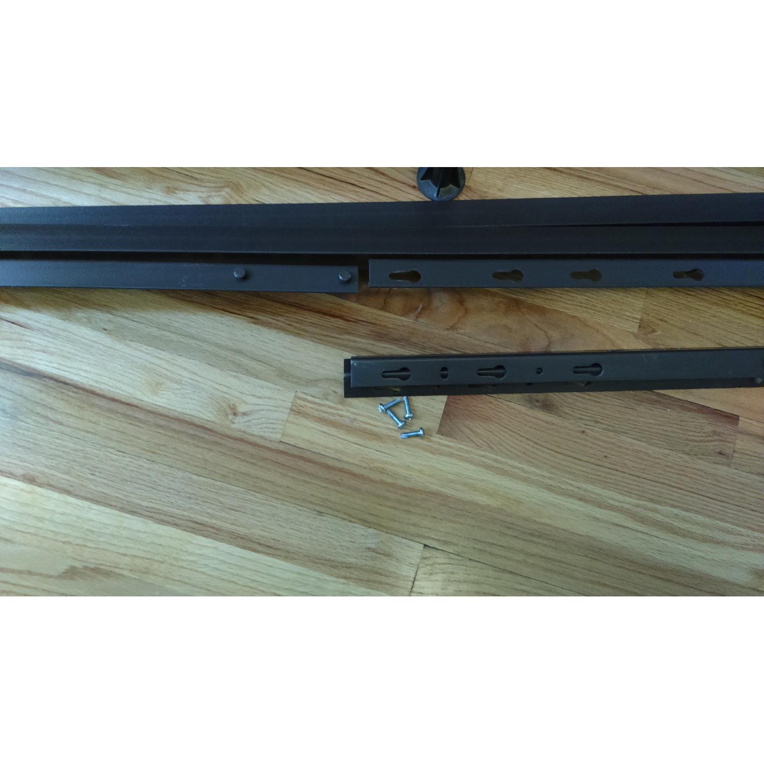 Sleepy's Adjustable Metal Bed Frame on Wheels - image-5