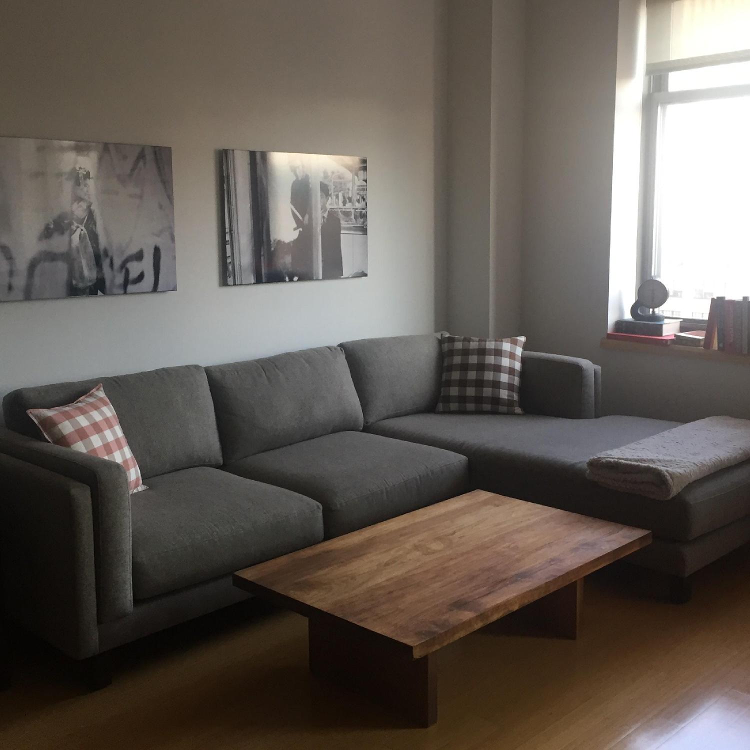 Room & Board Wooden Coffee Table - image-4