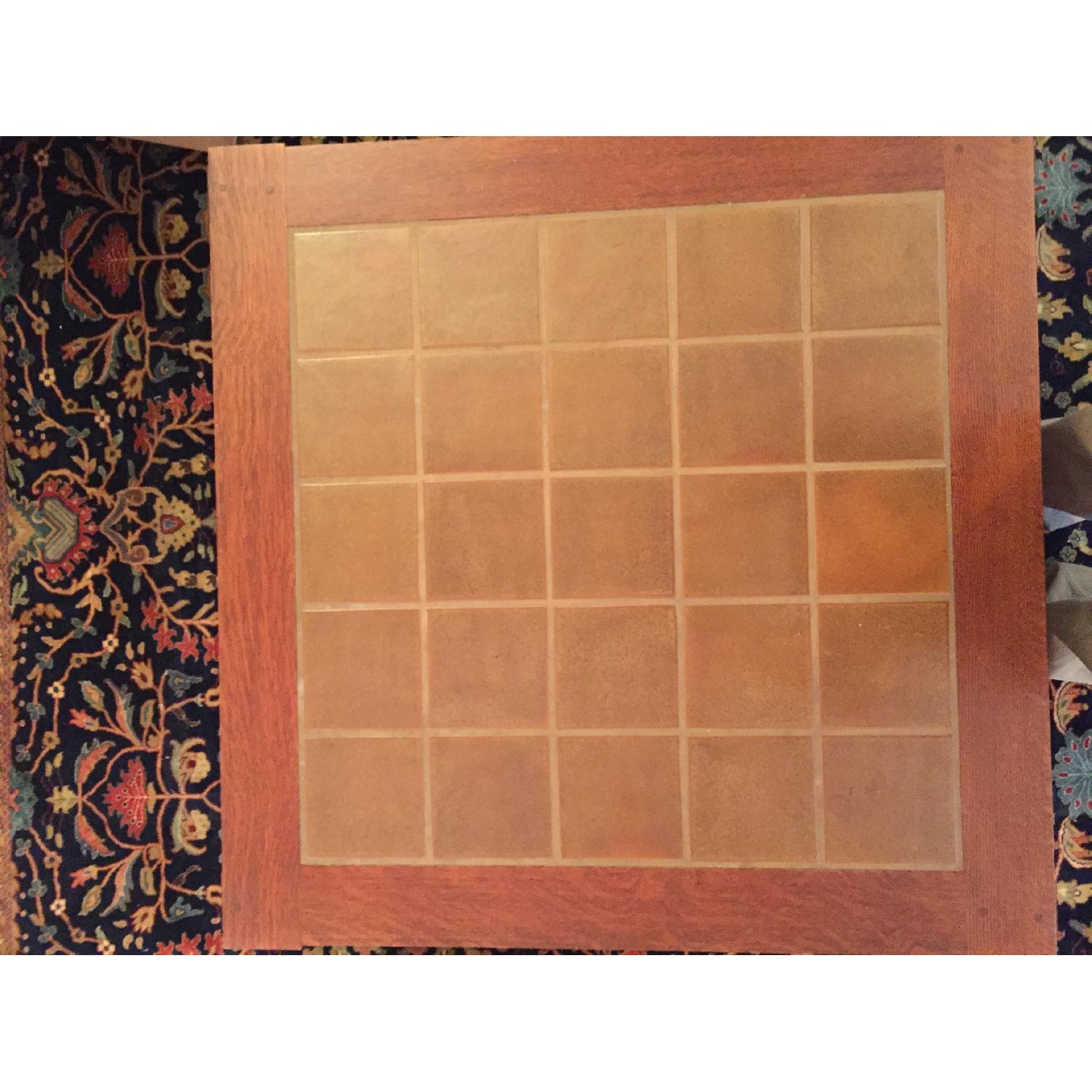 Stickley Tile Top Cocktail/Coffee Table - image-4