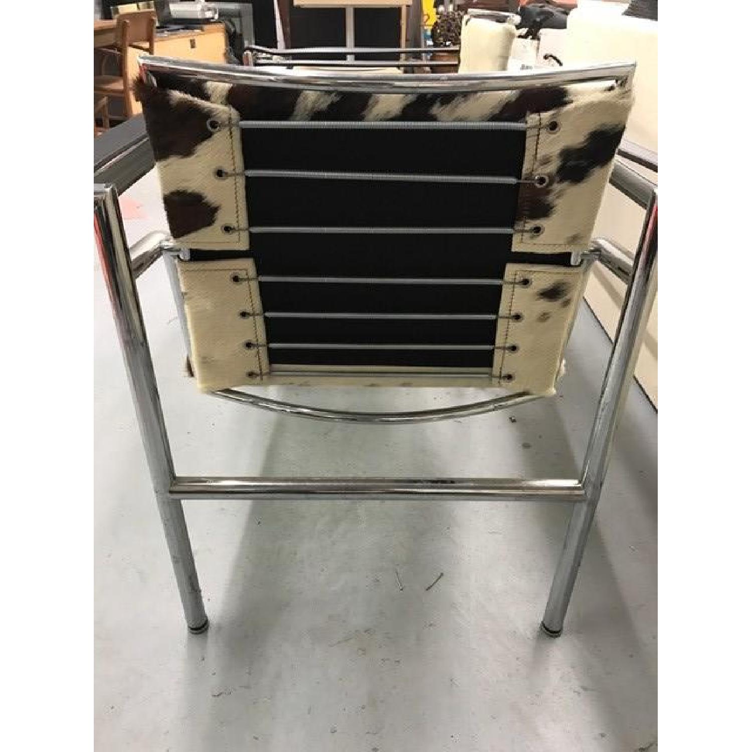 Design Within Reach Le Corbusier LC1 Basculant Reproduction Sling Chairs in Ponyhide - image-1