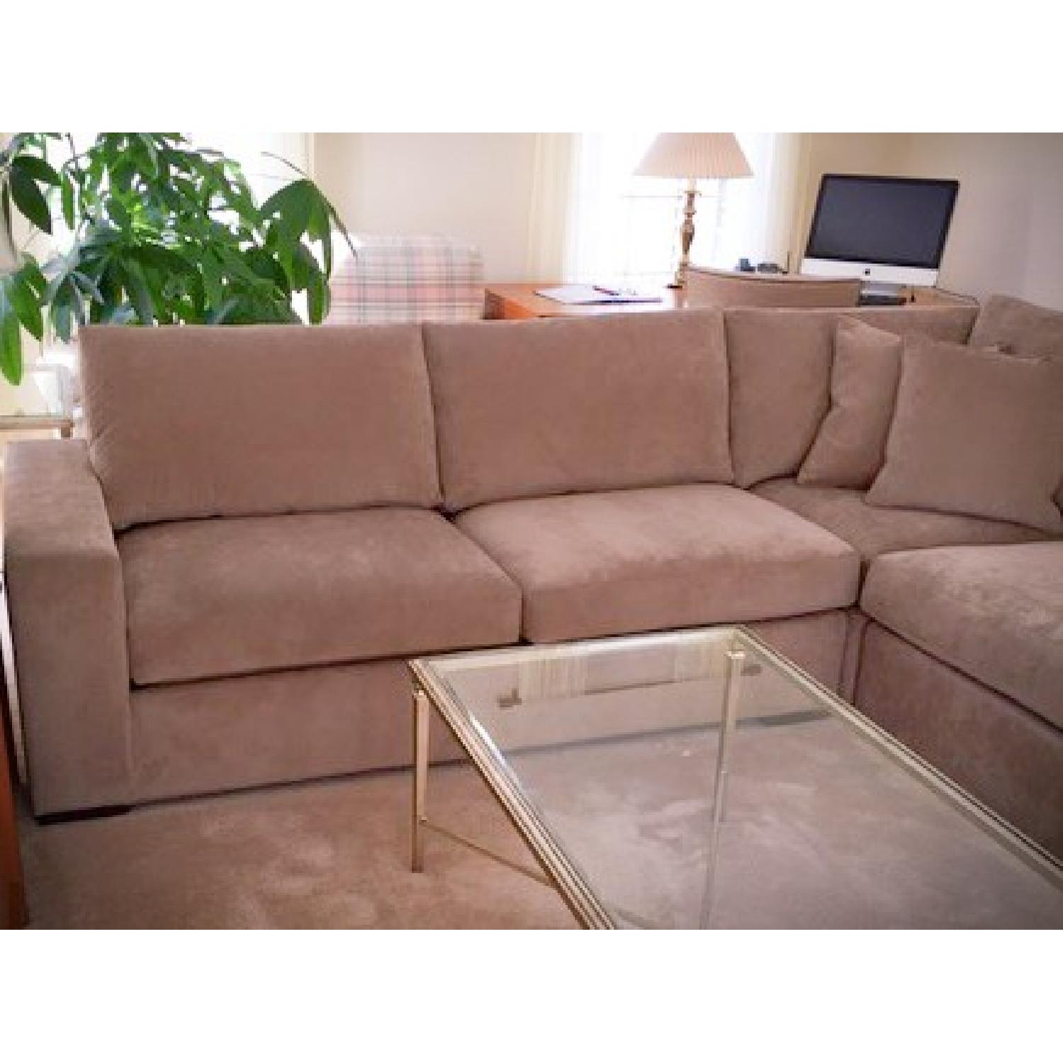 Ethan Allen Conway Sectional Sofa AptDeco