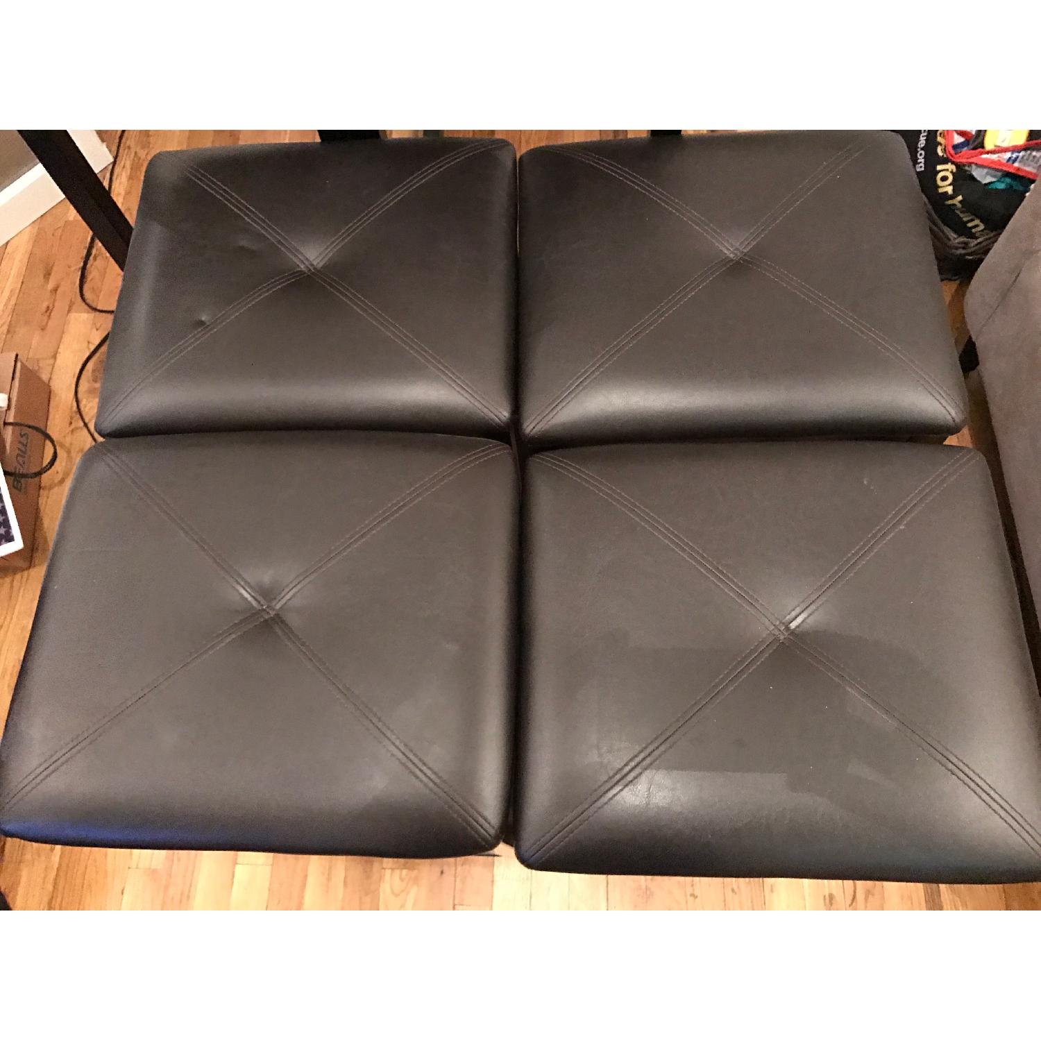 Counter Height Extendable Dining Table w/ 4 Stools - image-4