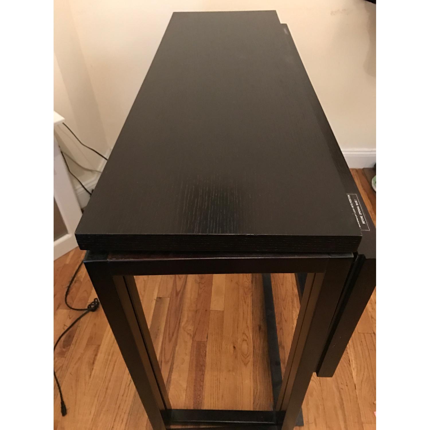 Counter Height Extendable Dining Table w/ 4 Stools - image-5