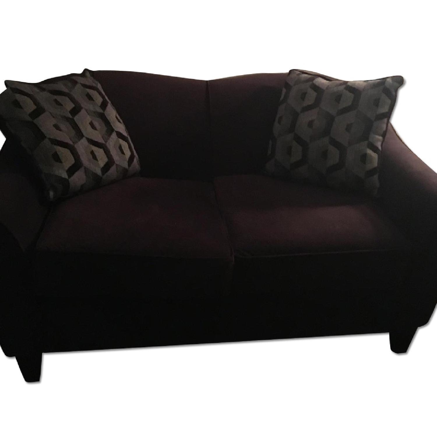 Plum Colored Sofa Aptdeco