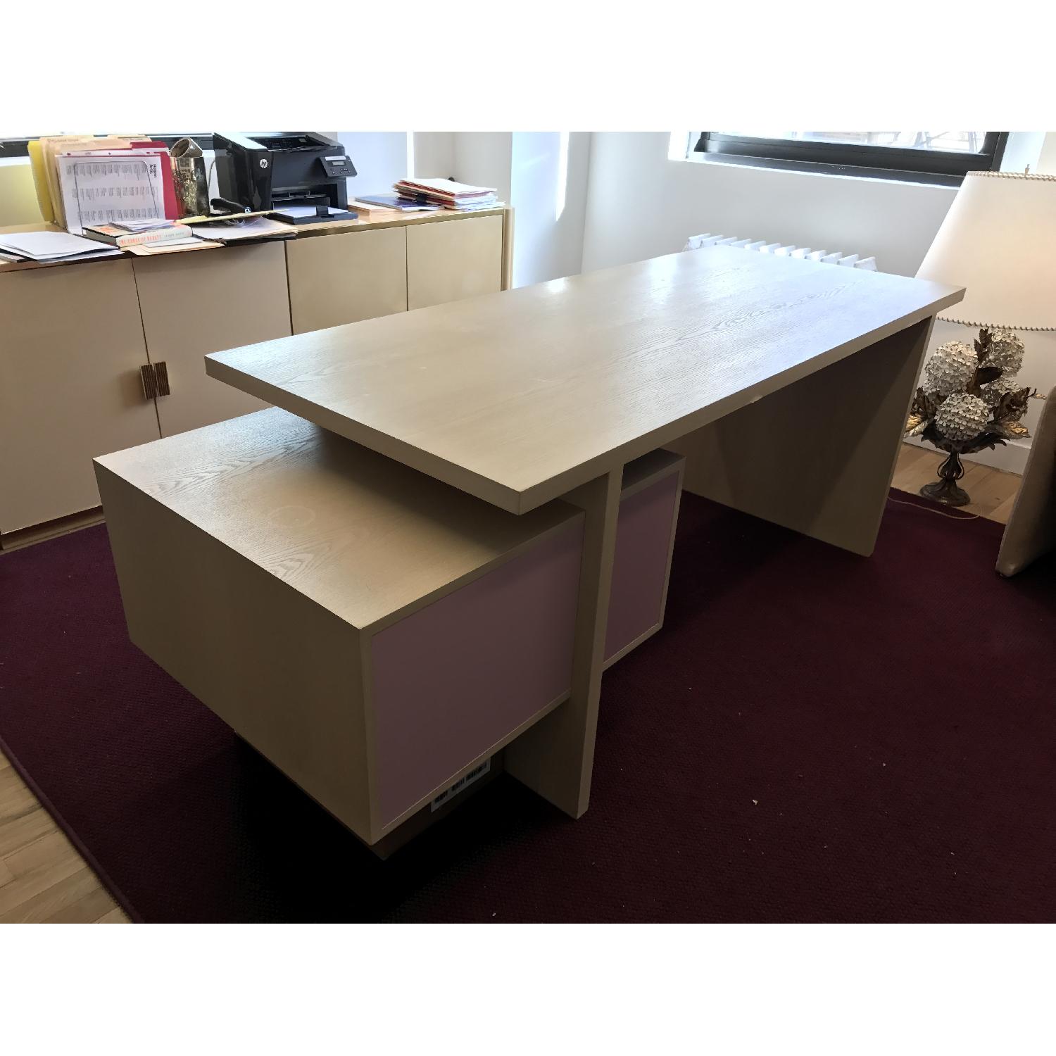 Custom Mid-Century Inspired Desk - image-1