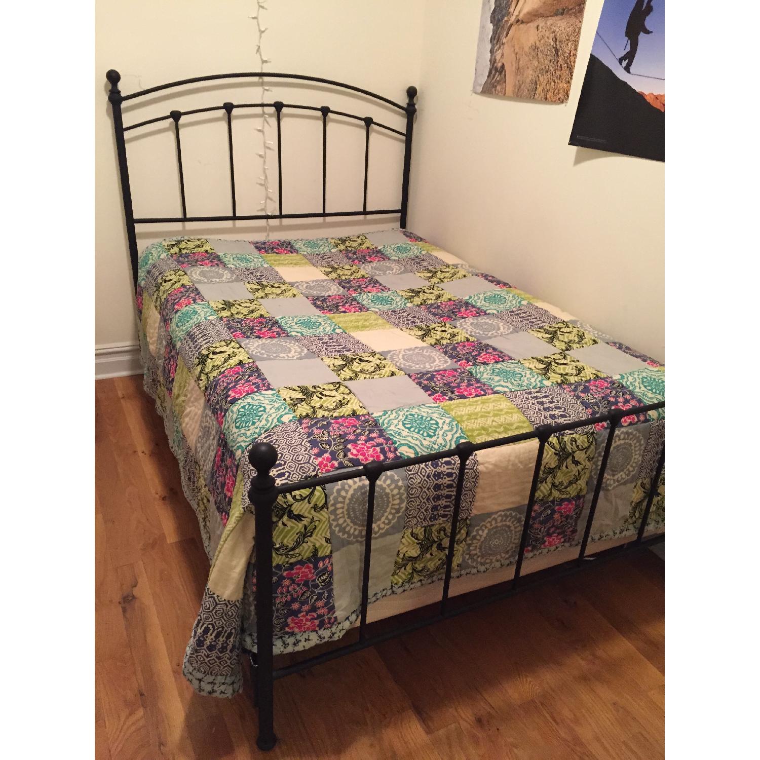 Industrial Style Queen Bed Frame - image-4
