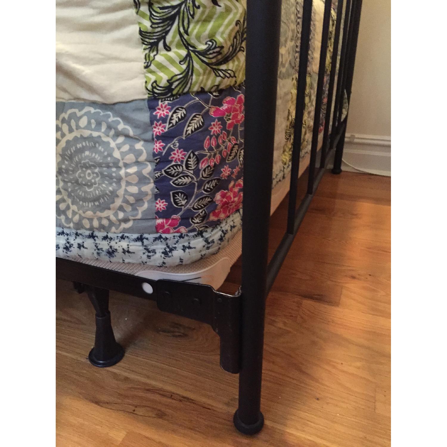 Industrial Style Queen Bed Frame - image-5