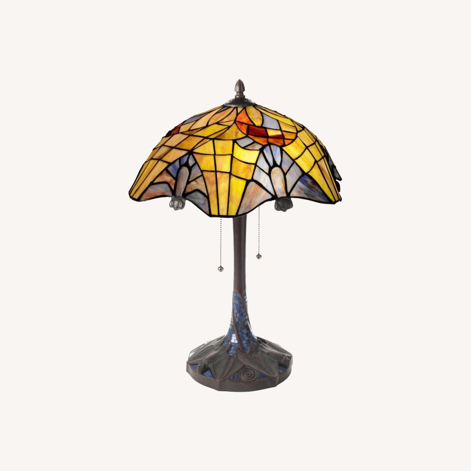 Victorian Trading Co Nocturne Tiffany Lamp - image-0