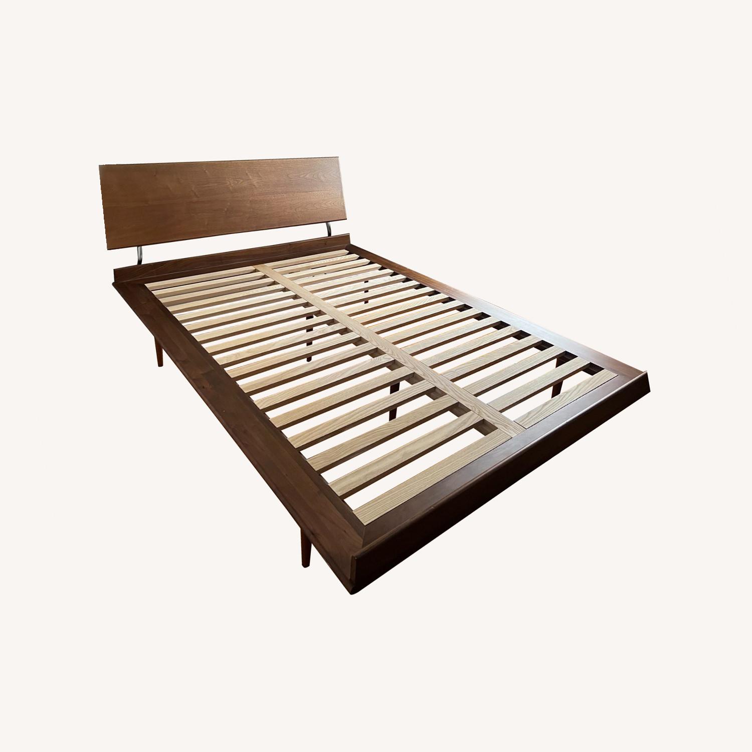 Herman Miller Full Size "Nelson Thin Edge" Bed - image-0