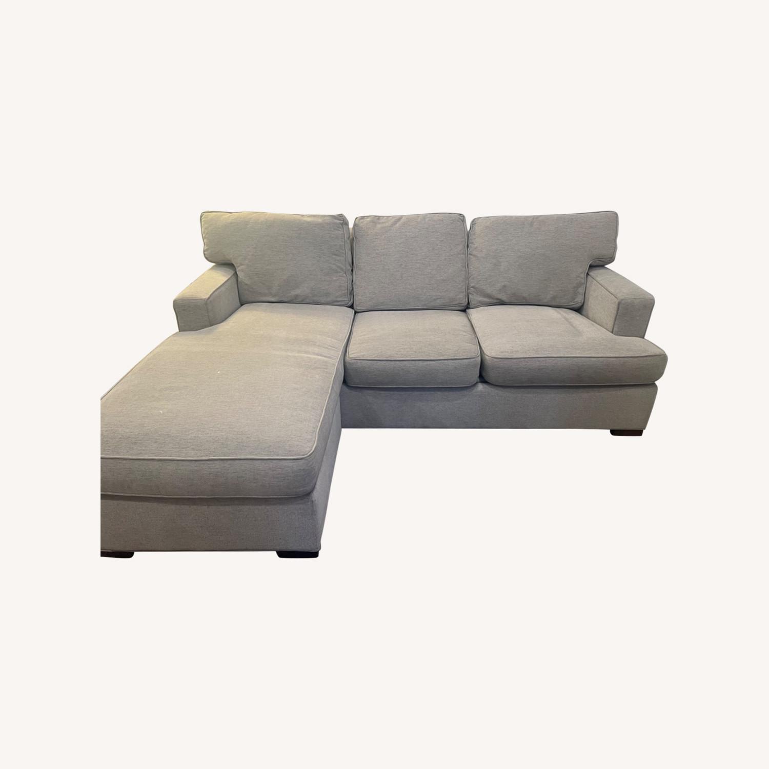 Arhaus Sleeper Sofa with Chaise - image-0