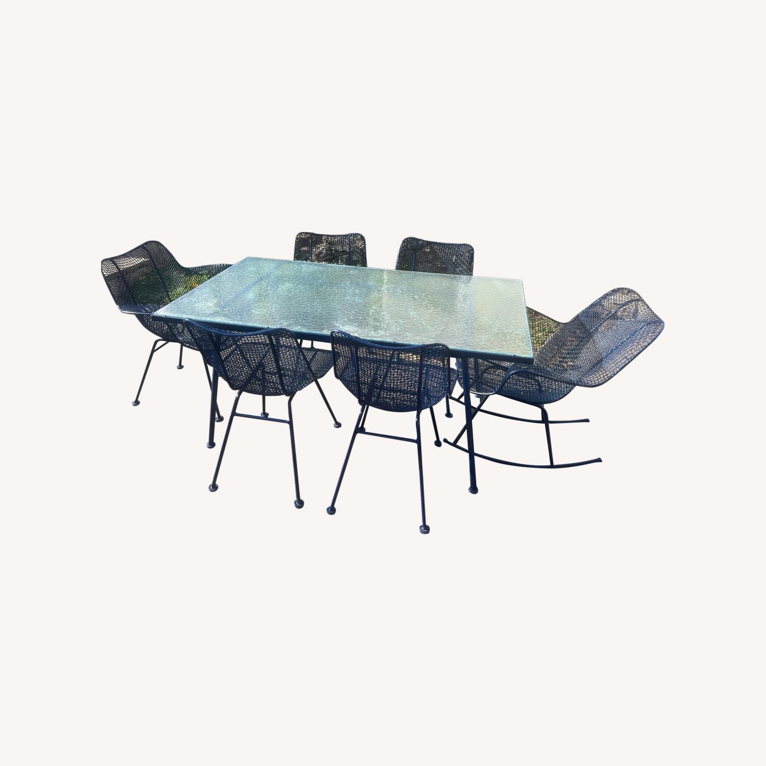 Russell Woodard Sculptura Patio Set - 1950s - image-0