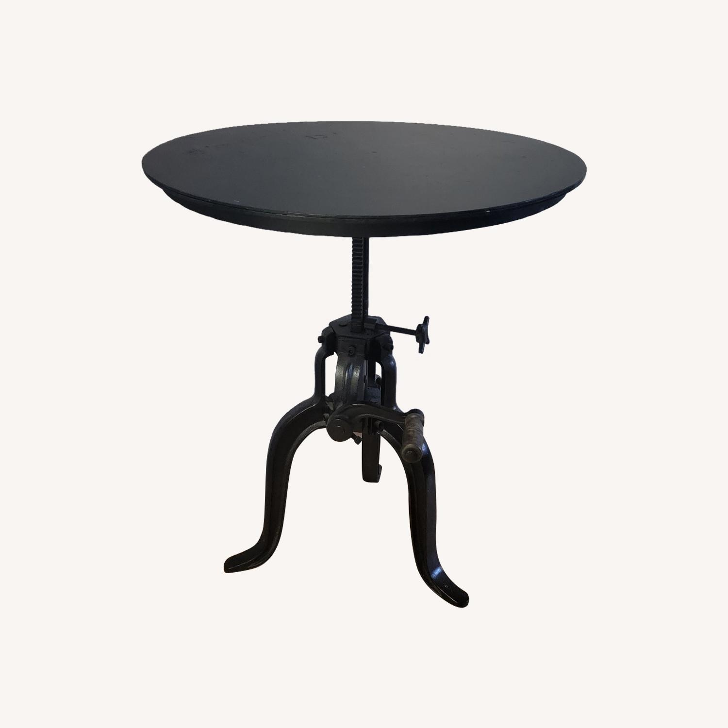 Mid Centruy Inspired Adjustable Side Table - image-0