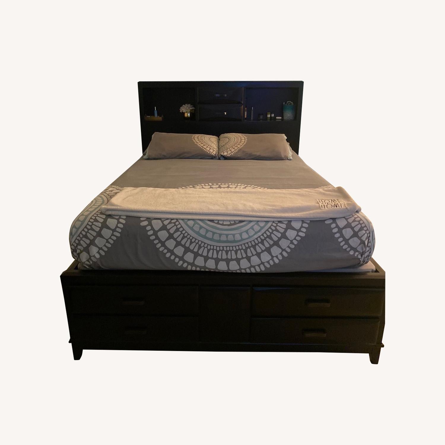 Ashley Furniture Bookcase Queen Bedframe - image-0