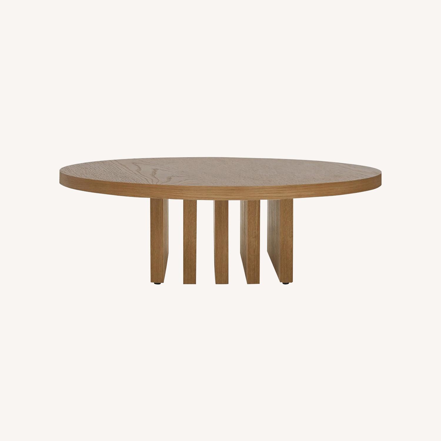 Lulu and Pentwater Round Coffee Table AptDeco