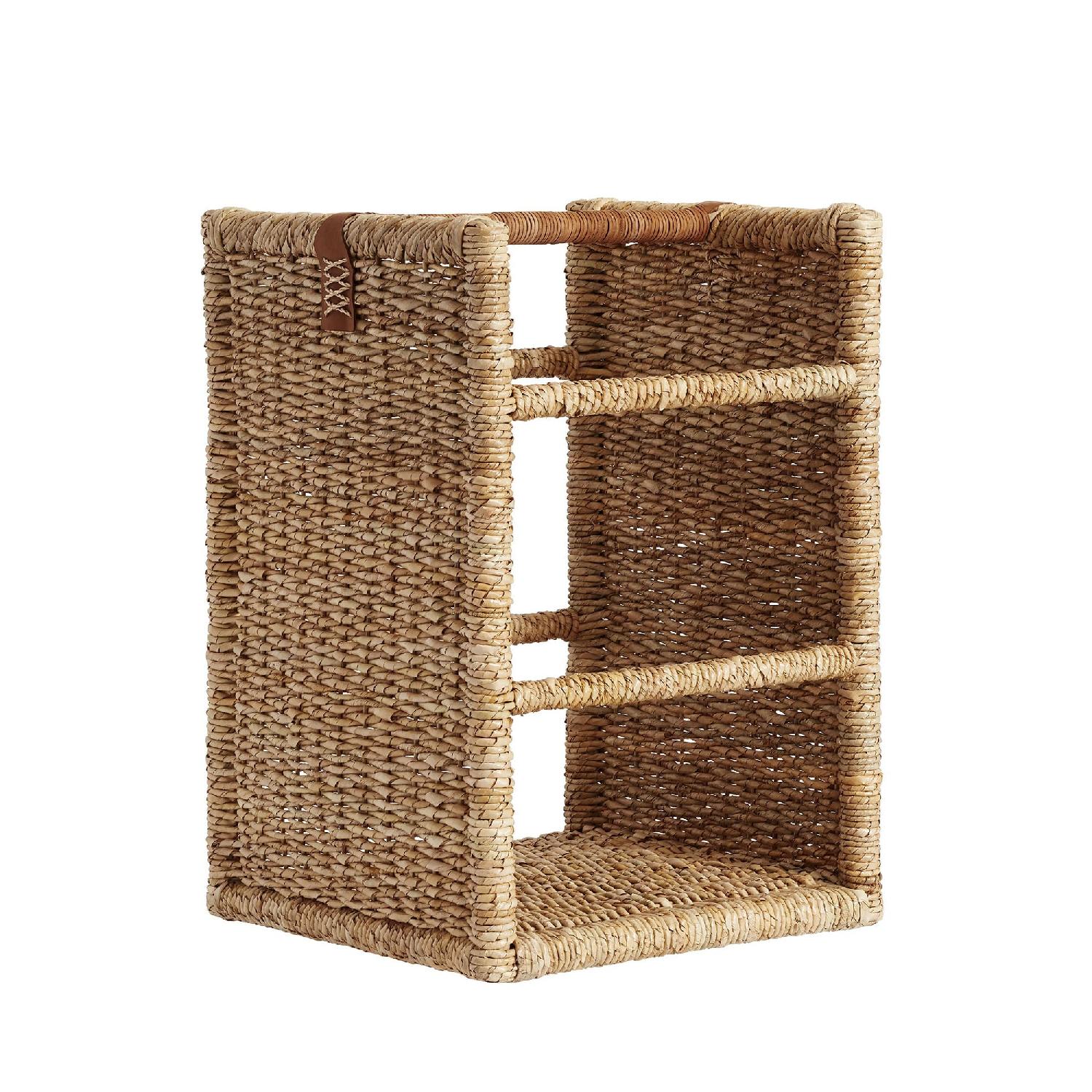 Pottery Barn Handwoven Nordic Log Holder - image-2