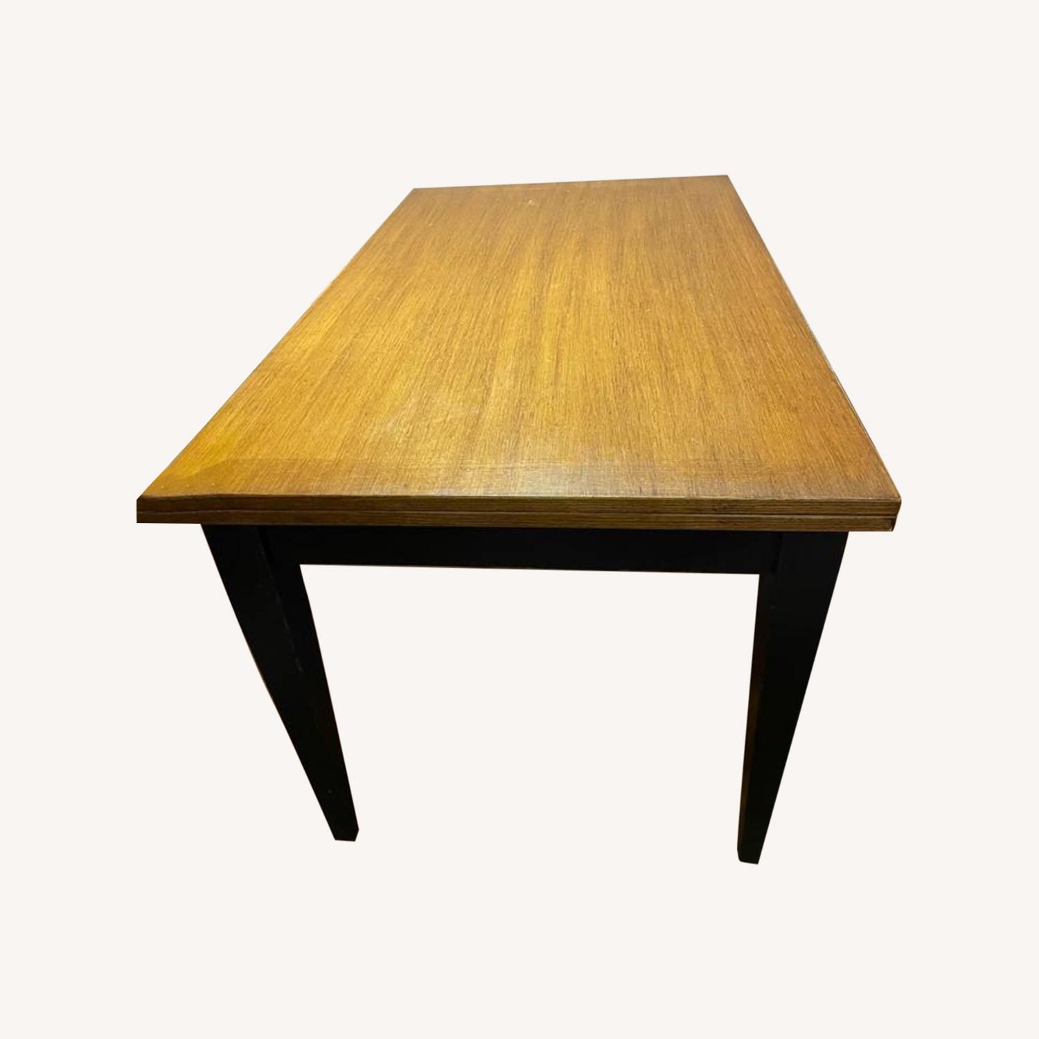 Crate & Barrel Dining Room Table With Storage - image-0