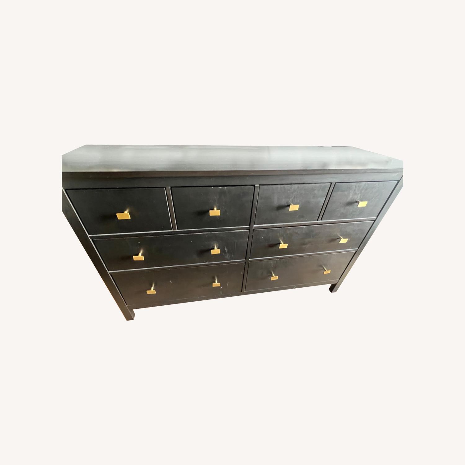IKEA 8 Drawer Dresser with CB2 Hardware AptDeco