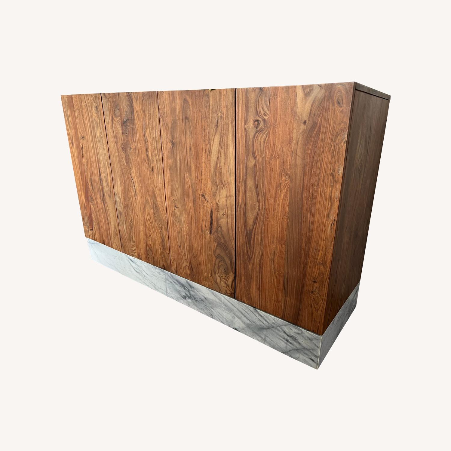CB2 Mateo Marble Credenza AptDeco