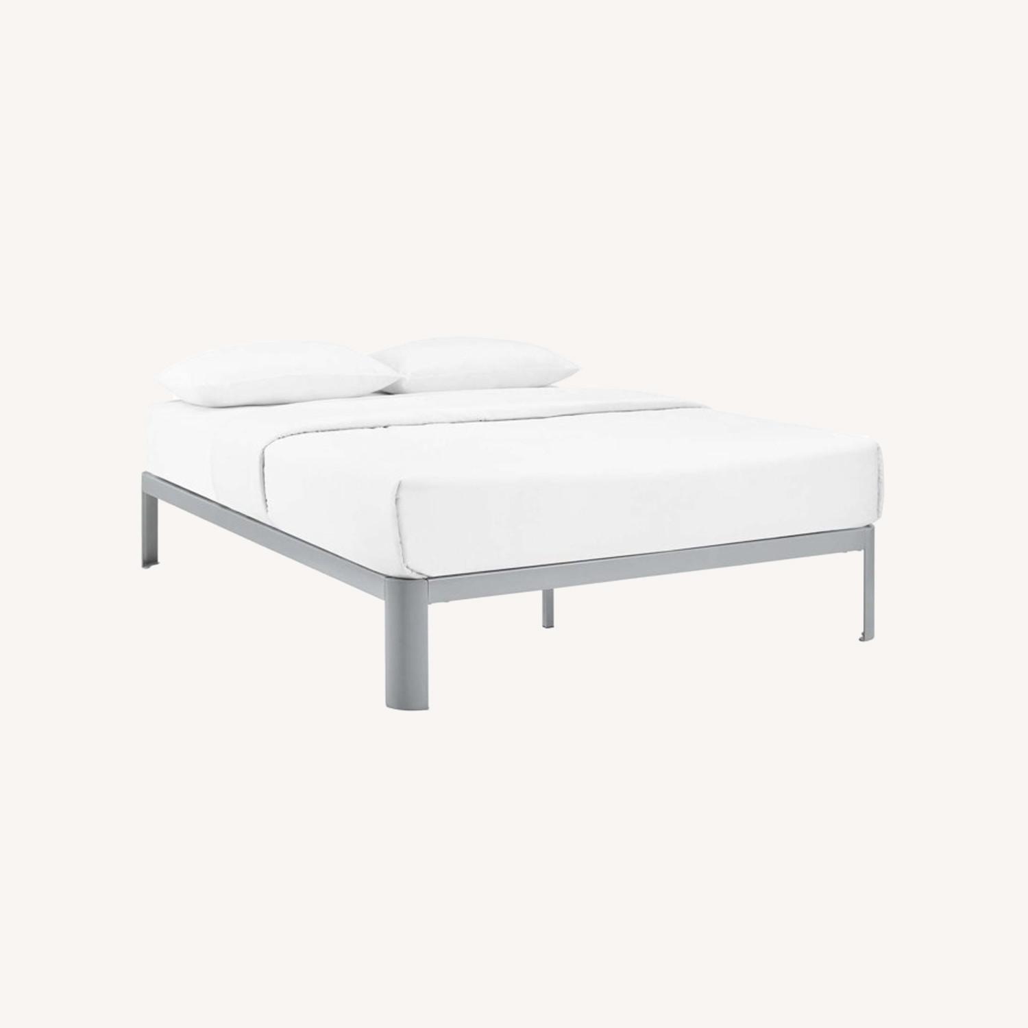 Powder Coated Steel Platform Bed Frame - image-5