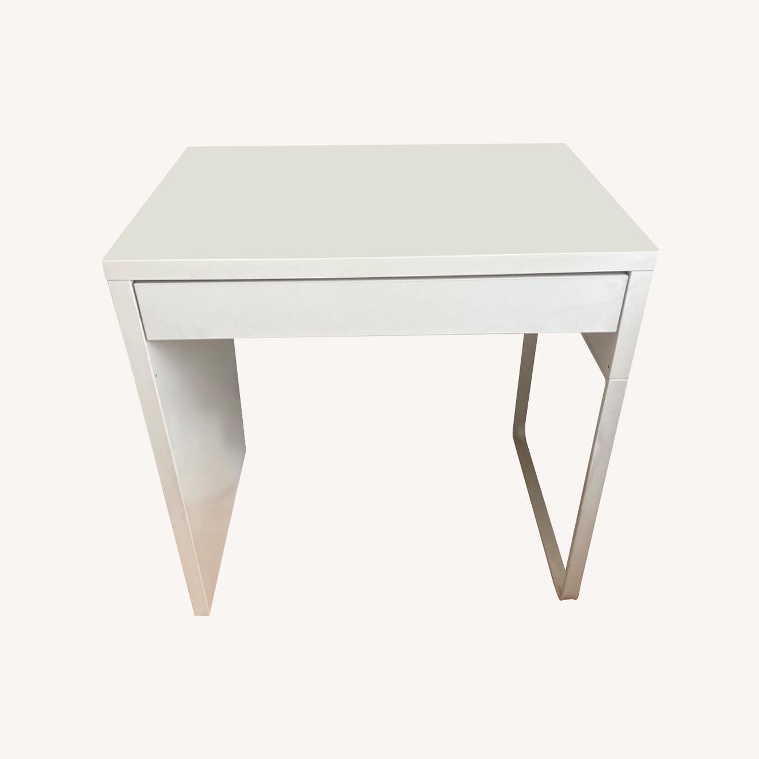 IKEA White Micke Desk - image-0