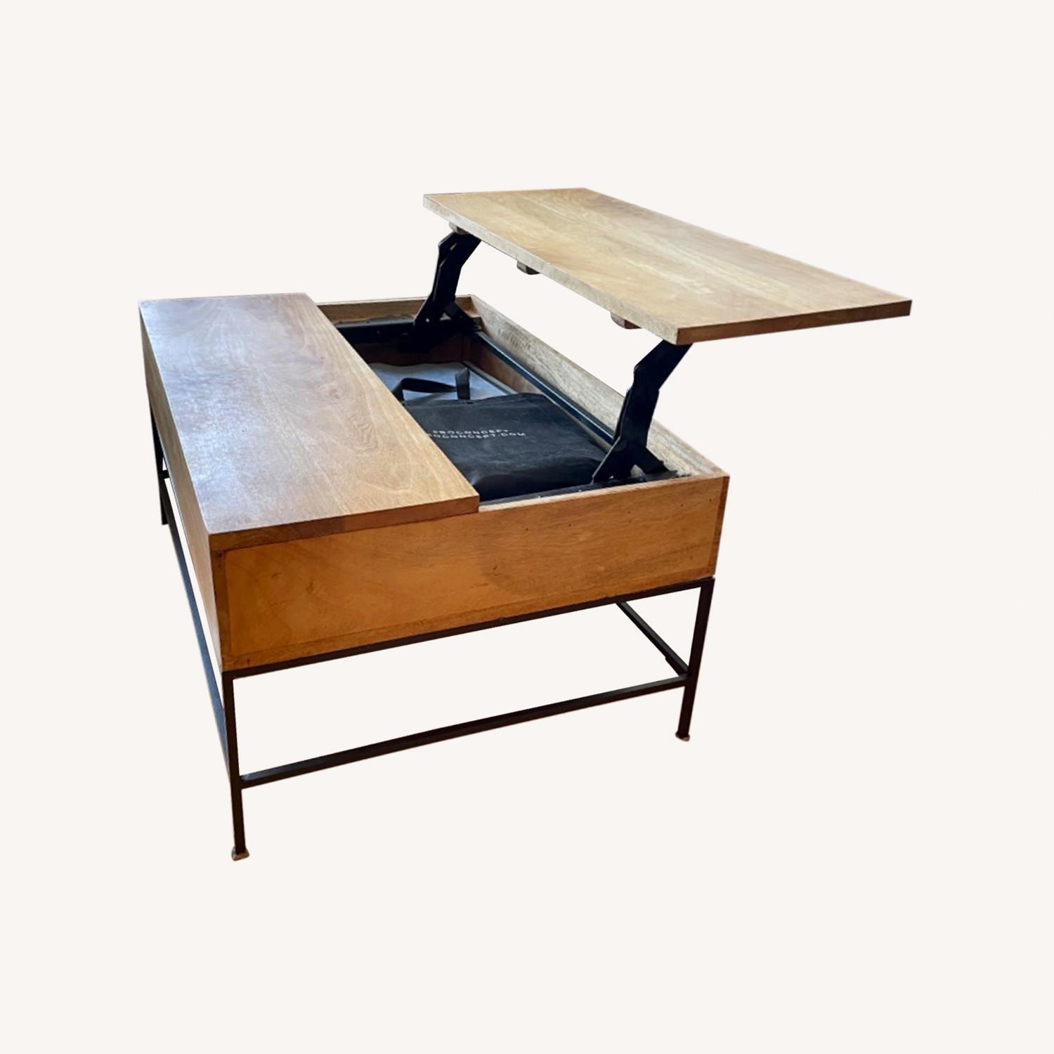 West Elm Storage Coffee Table AptDeco