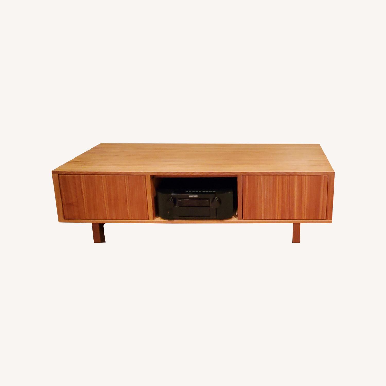 IKEA Stockholm TV Unit Walnut Veneer - image-0