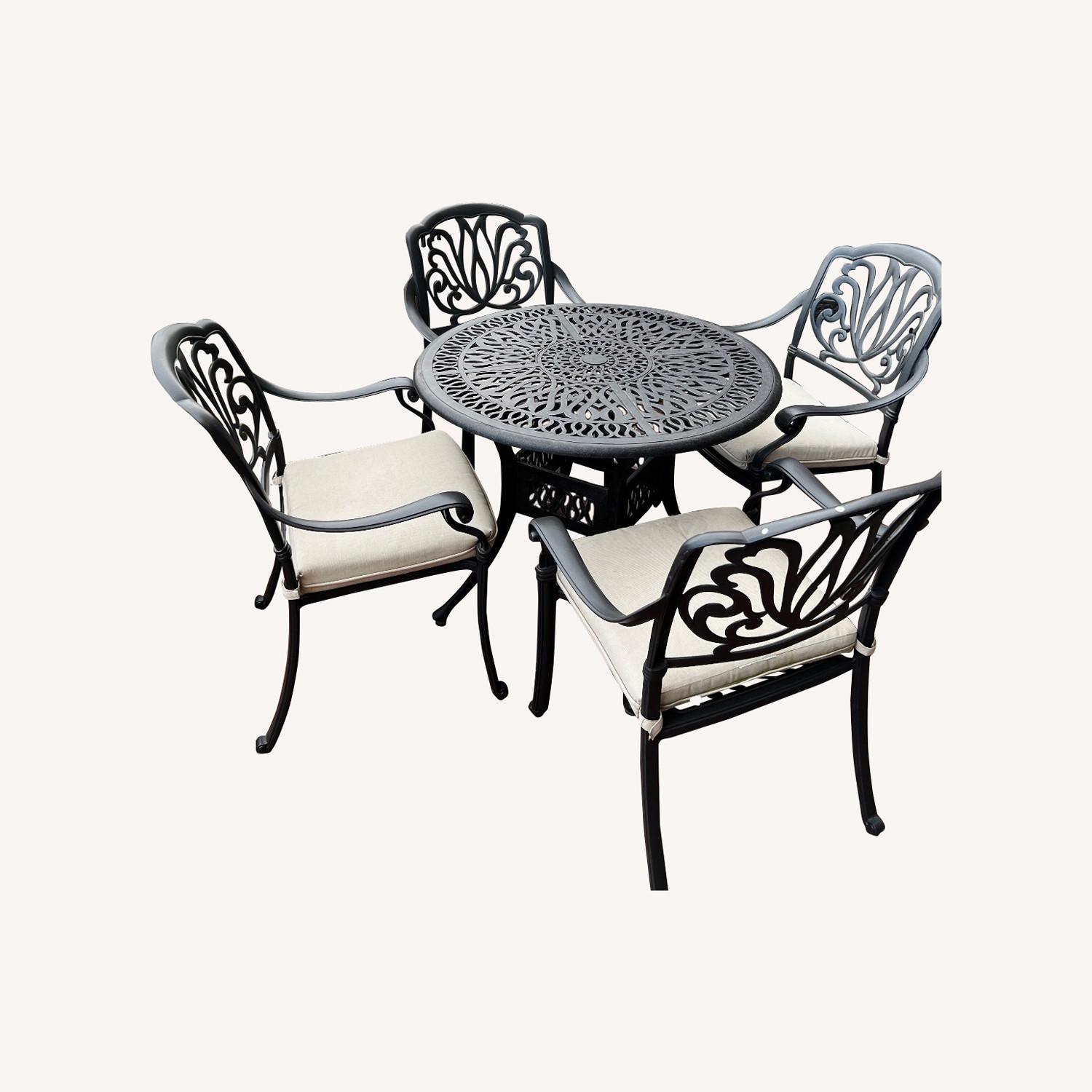 Wayfair European Bistro Table and Chairs - image-0